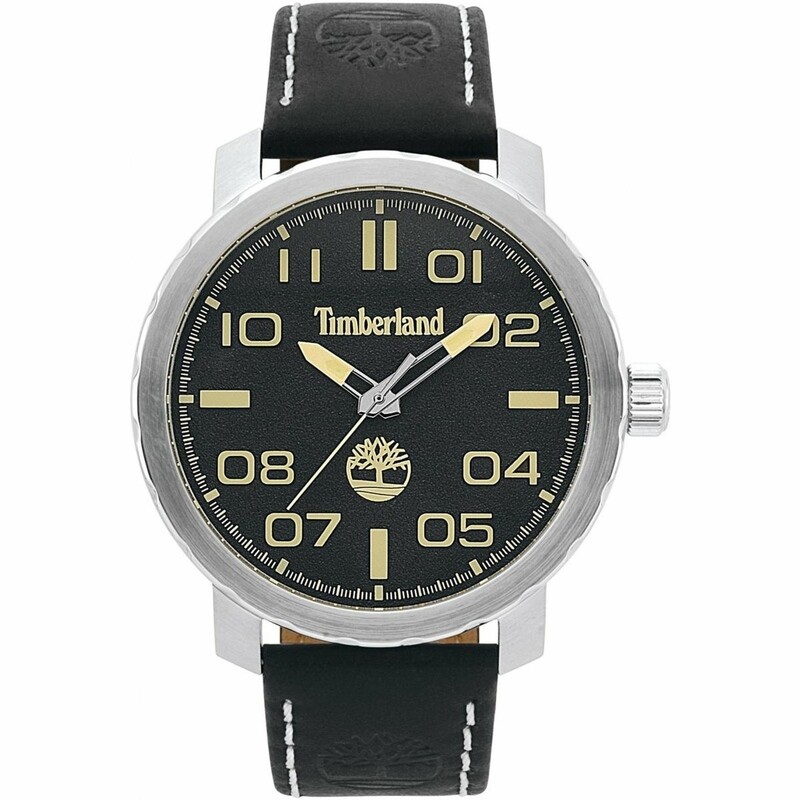 Orologio Timberland  Wellesley TBL.15377JS/02  Acciaio - Pelle - 50 mm