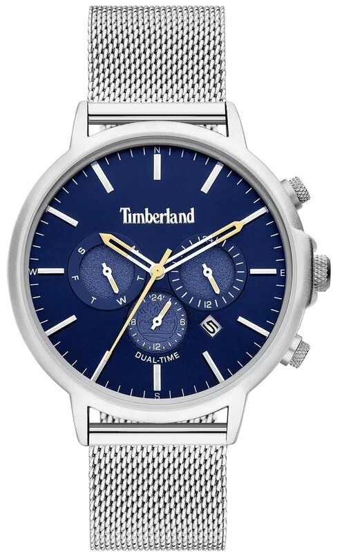 Orologio Uomo Timberland Langdon TBL.15651JYS-03MM - Multifunzione - Acciaio 44 mm