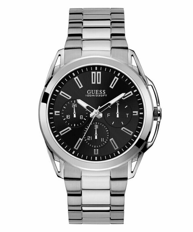 Orologio Uomo Guess Vertex W1176G2 - Multifunzione - Acciaio - 10 Atm