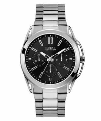 Orologio Uomo Guess Vertex W1176G2 - Multifunzione - Acciaio - 10 Atm