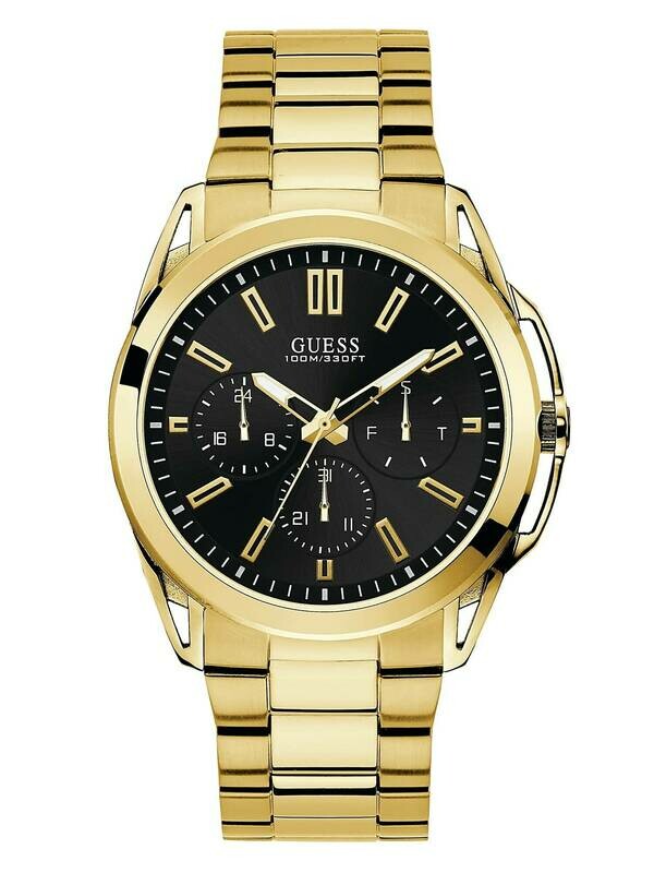 Orologio Uomo Guess Vertex W1176G3 - Acciaio IP Oro - 10 Atm