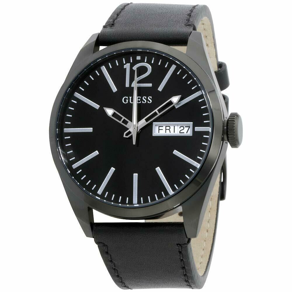 Orologio Uomo Guess Vertigo W0658G4 - Acciaio IP Black - 45 mm - 3 Atm