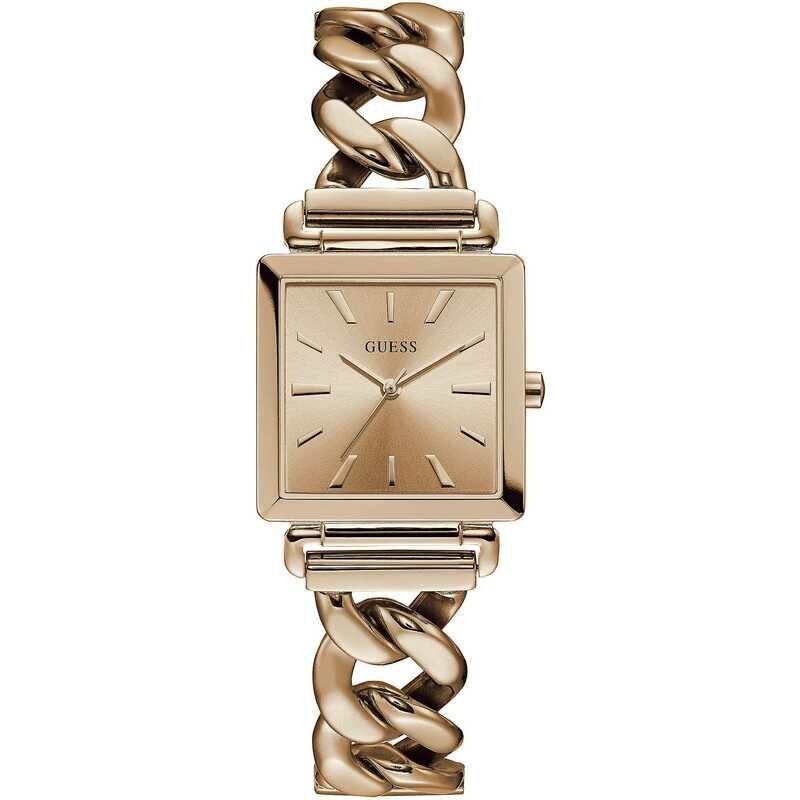 Orologio Donna Guess Vanity W1029L3 - Acciaio IP Rose Gold - Cassa 28x28 mm