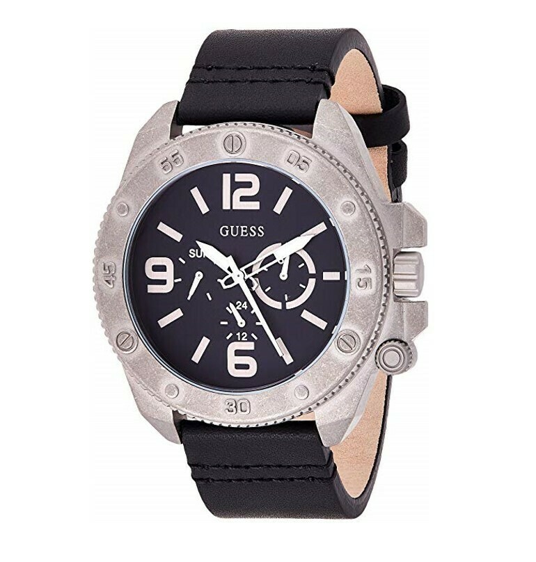 Orologio Uomo Guess Viper - W0659G1 - Acciaio satinato - Multifunzione - Cassa 46 mm
