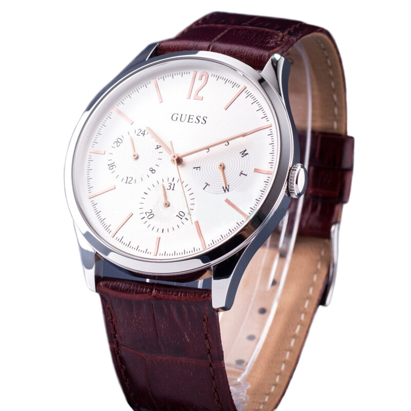 Orologio Uomo Guess Regent W1041G1 - Multifunzione - Acciaio - Cassa 42 mm