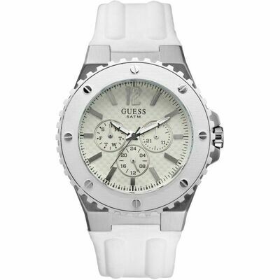 Orologio Unisex Guess Overdrive -  W10603G1 - Acciaio satinato - Multifunzione - Cassa 44 mm - 10 ATM