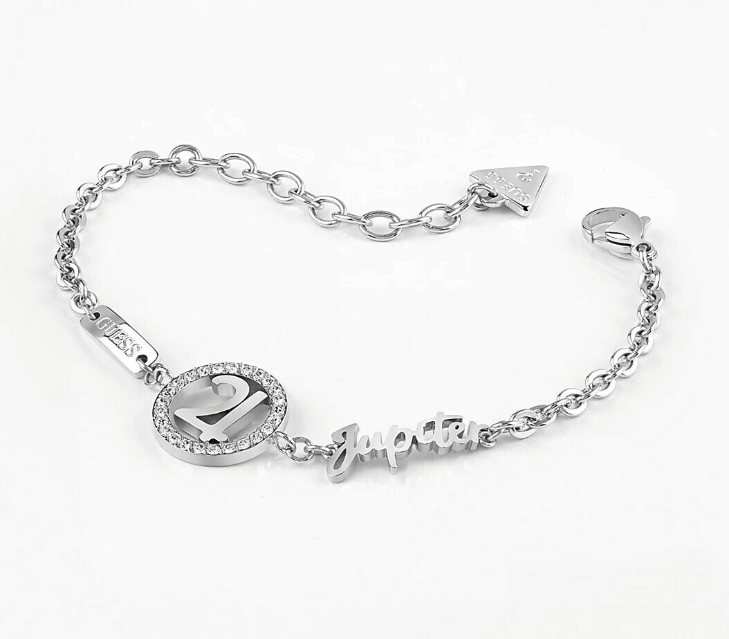 Bracciale Donna Guess I Need My Space - Jupiter - UBS29018 - Acciaio - Cristalli