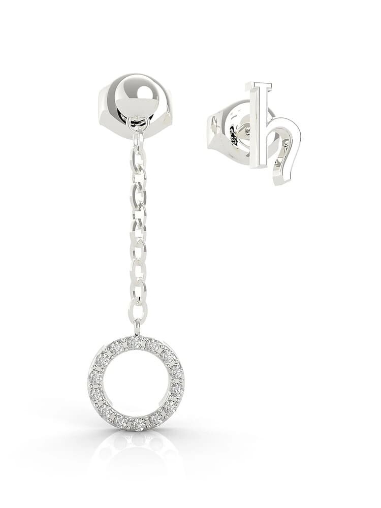 Orecchini Donna Guess I Need My Space - Saturn - UBS29033 - Acciaio - Cristalli