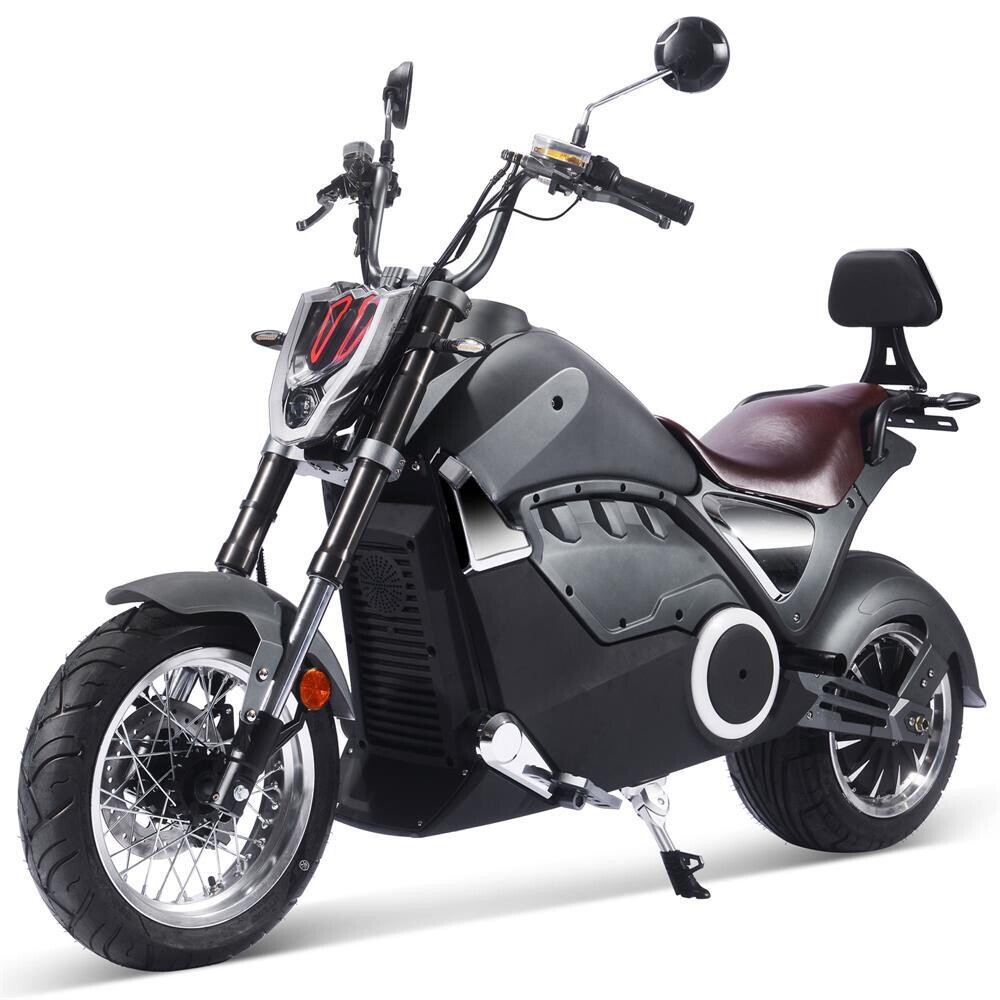 The Typhoon Electric Scooter Gray