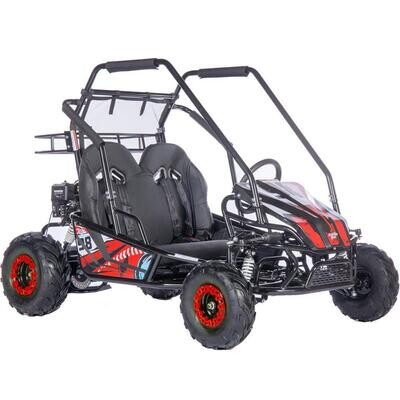 Mud Monster XL 212cc 2 Seat Go Kart Full Suspension(Red)