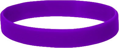 1 Leerband lila