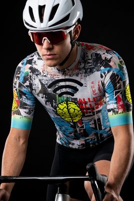 URBAN WHITE Maglia Estiva Maglia estiva da ciclismo Urban White - front | Be a Pro SS-2026 - abbigliamento da ciclismo