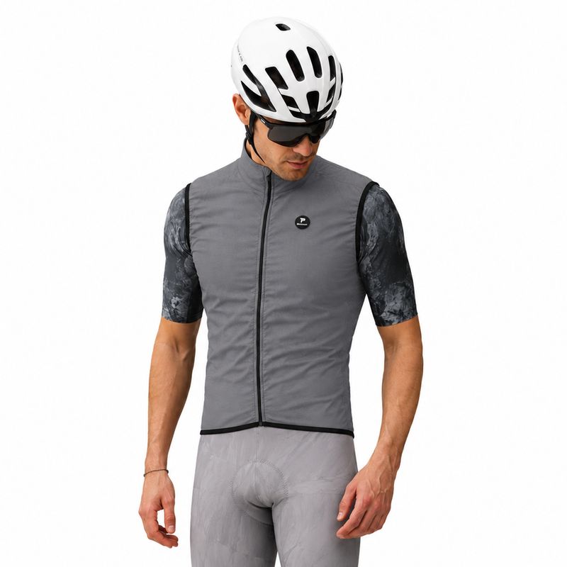 ESSENTIAL GRAY Gilet antivento