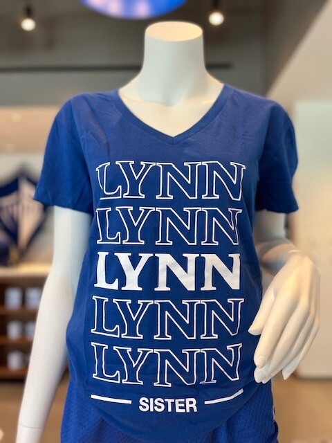 Lynn sister v-neck shirt, Colour: Royal, Size: Small