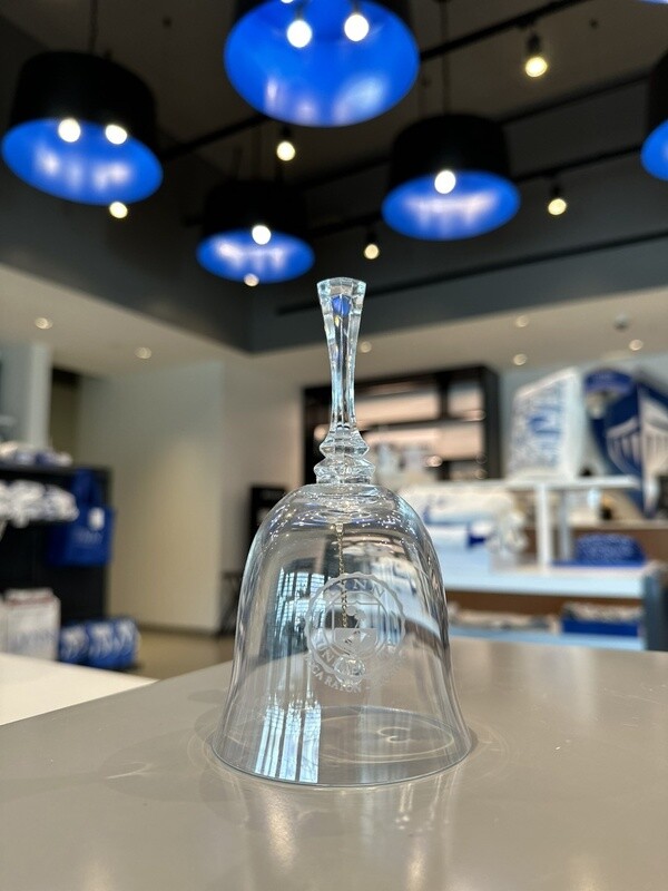 Clear bell with clear Lynn seal on the front.
