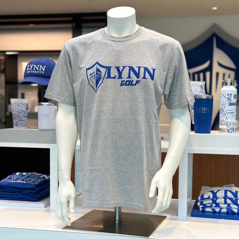 Lynn Fighting Knights golf t-shirt