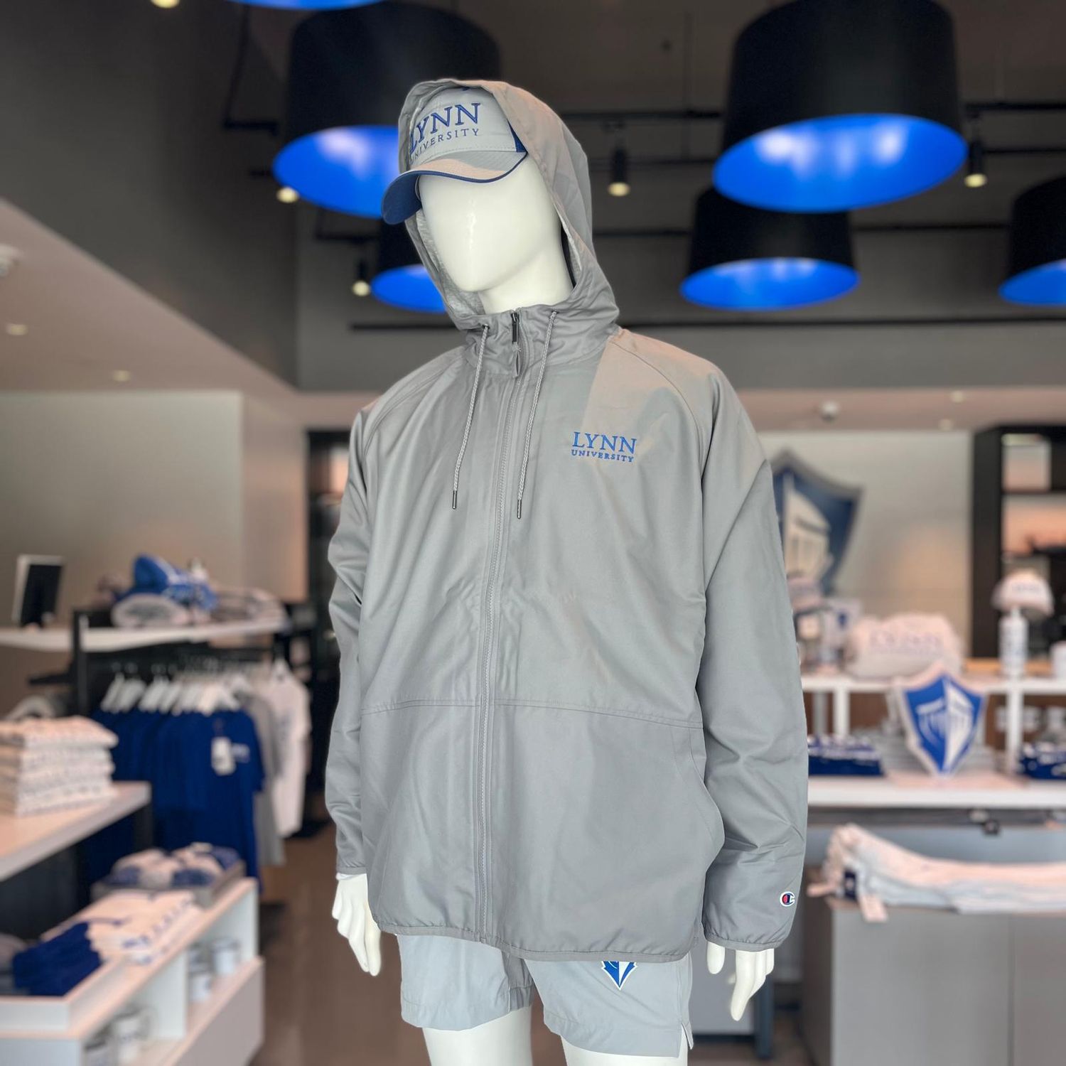 Champion Heavyweight Concrete Gray Jacket, Size: X-Small
