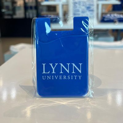 Lynn University silicone phone wallet