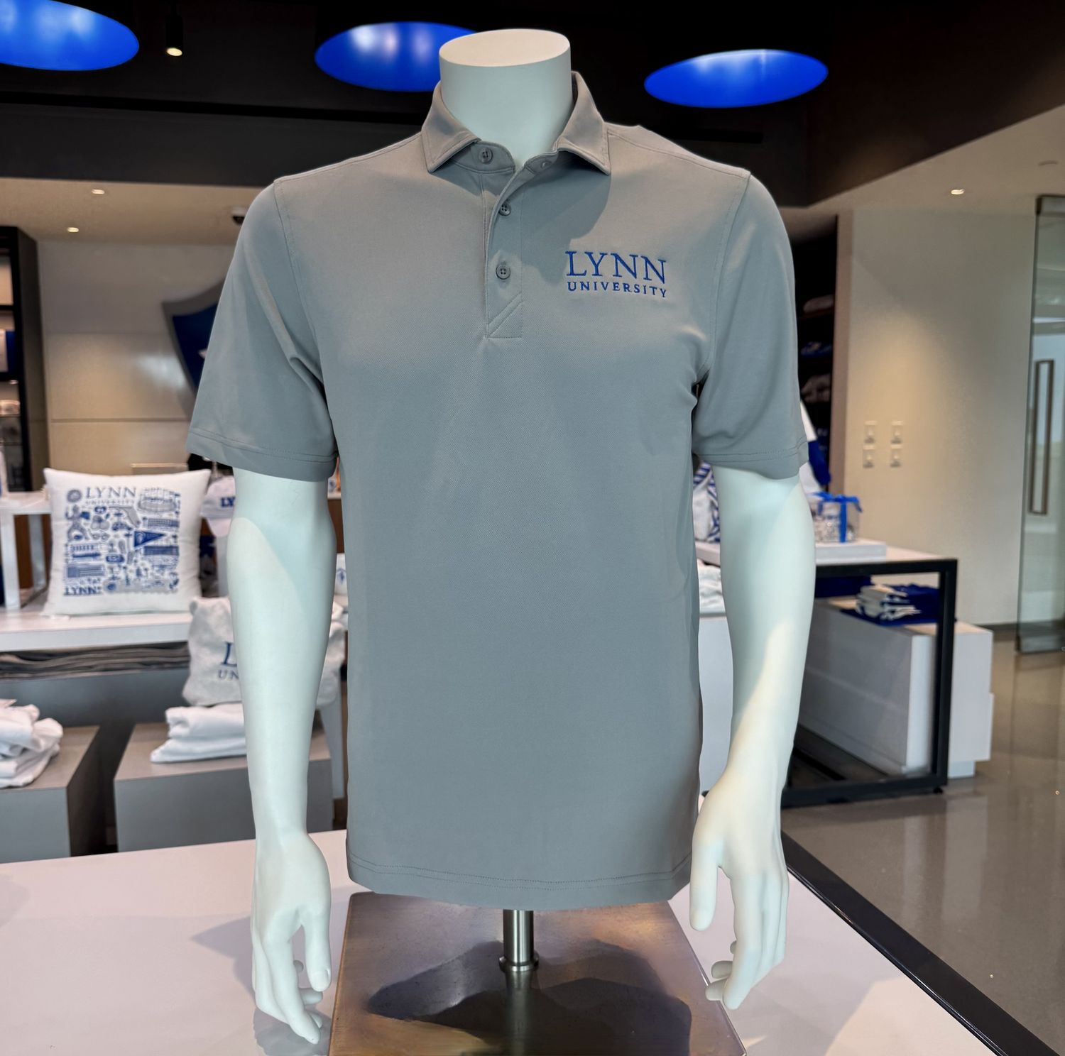 Cutter &amp; buck eco solid gray polo, Size: Small