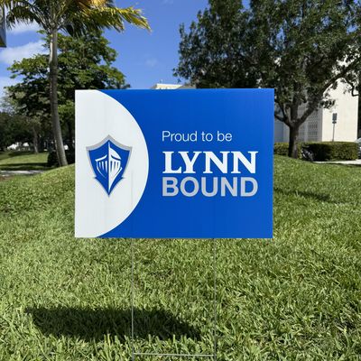 "Lynn Bound" Lawn Sign