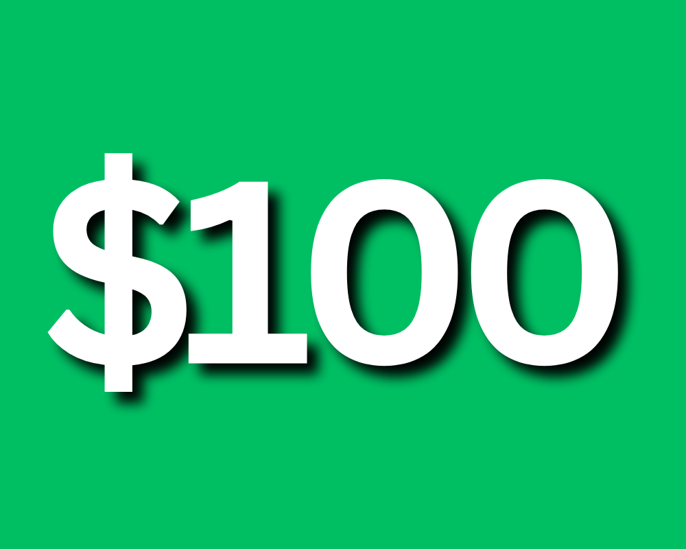 $100.00 Donation