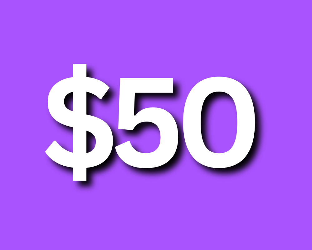 $50 Dance Scholarship Fund Donation