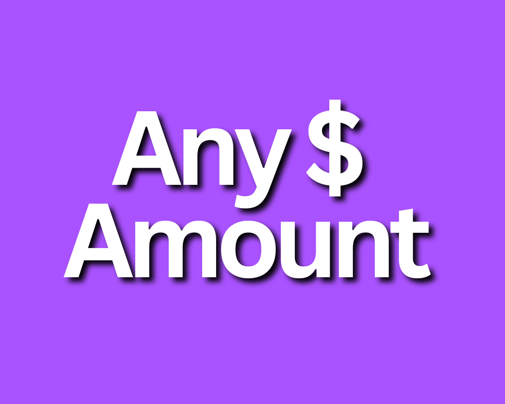 Any Amount Donation for the Dance Scholarship Fund