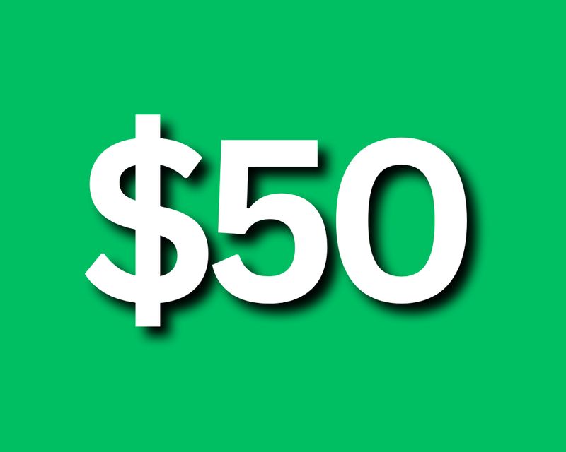 $50.00 Donation