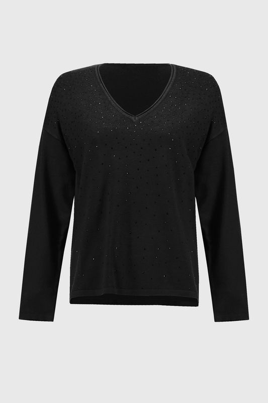 Sweater V-Neck Pullover