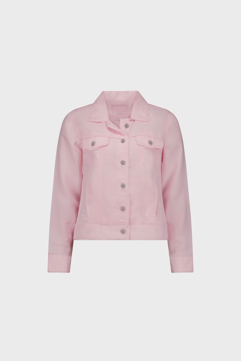 Linen Jacket with frayed seams
