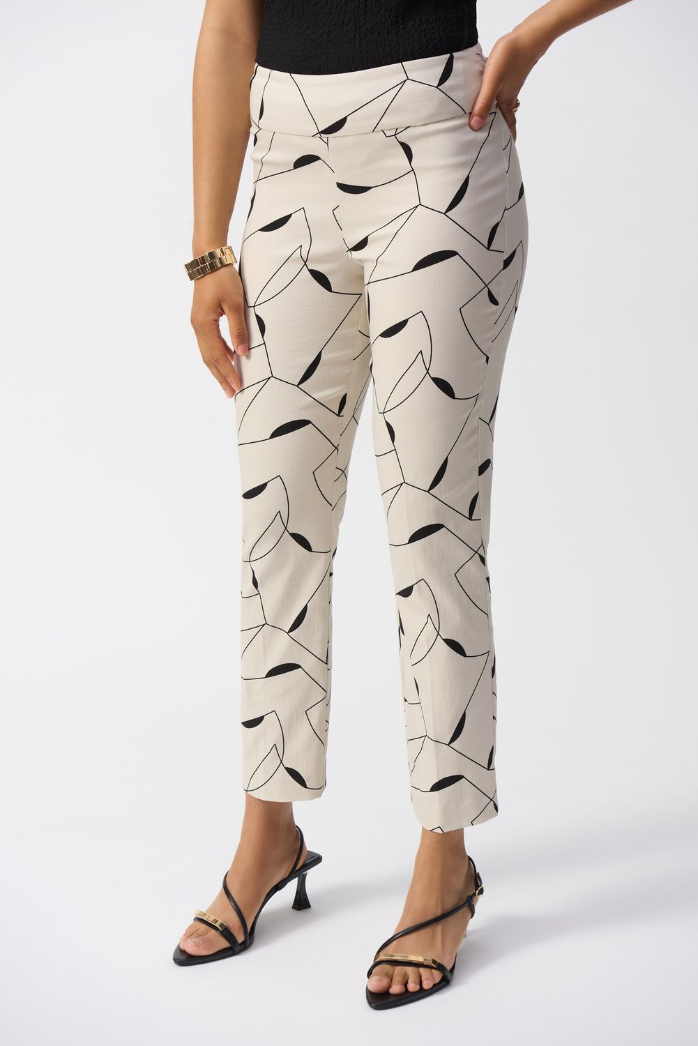 Millennium Geo Print Straight Pants