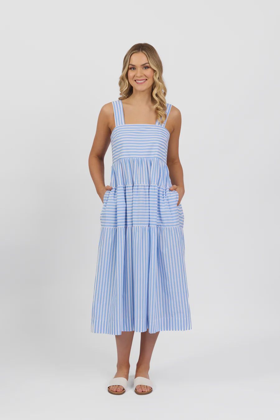 Sleeveless Tiered Dress