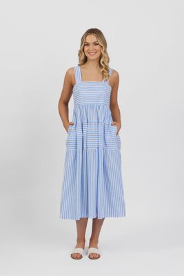 Sleeveless Tiered Dress