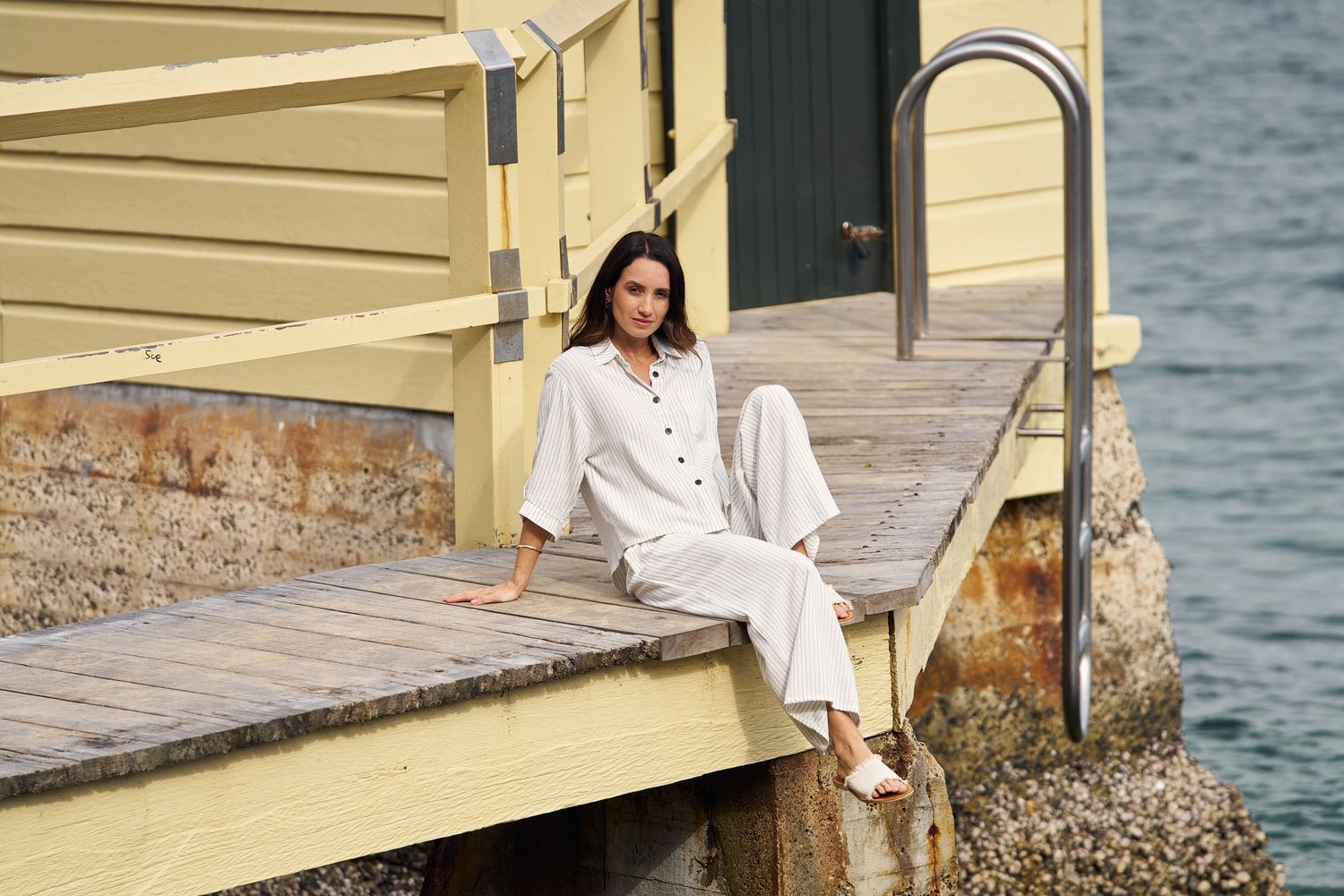 Nero Striped Linen Shirt
