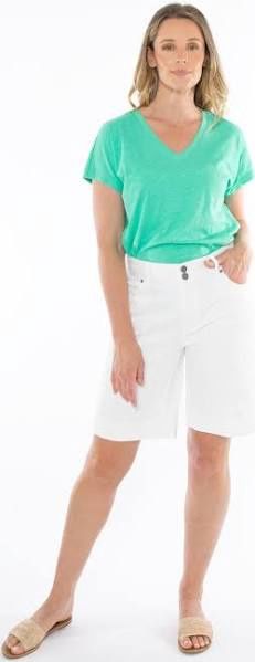 Coloured Denim Short