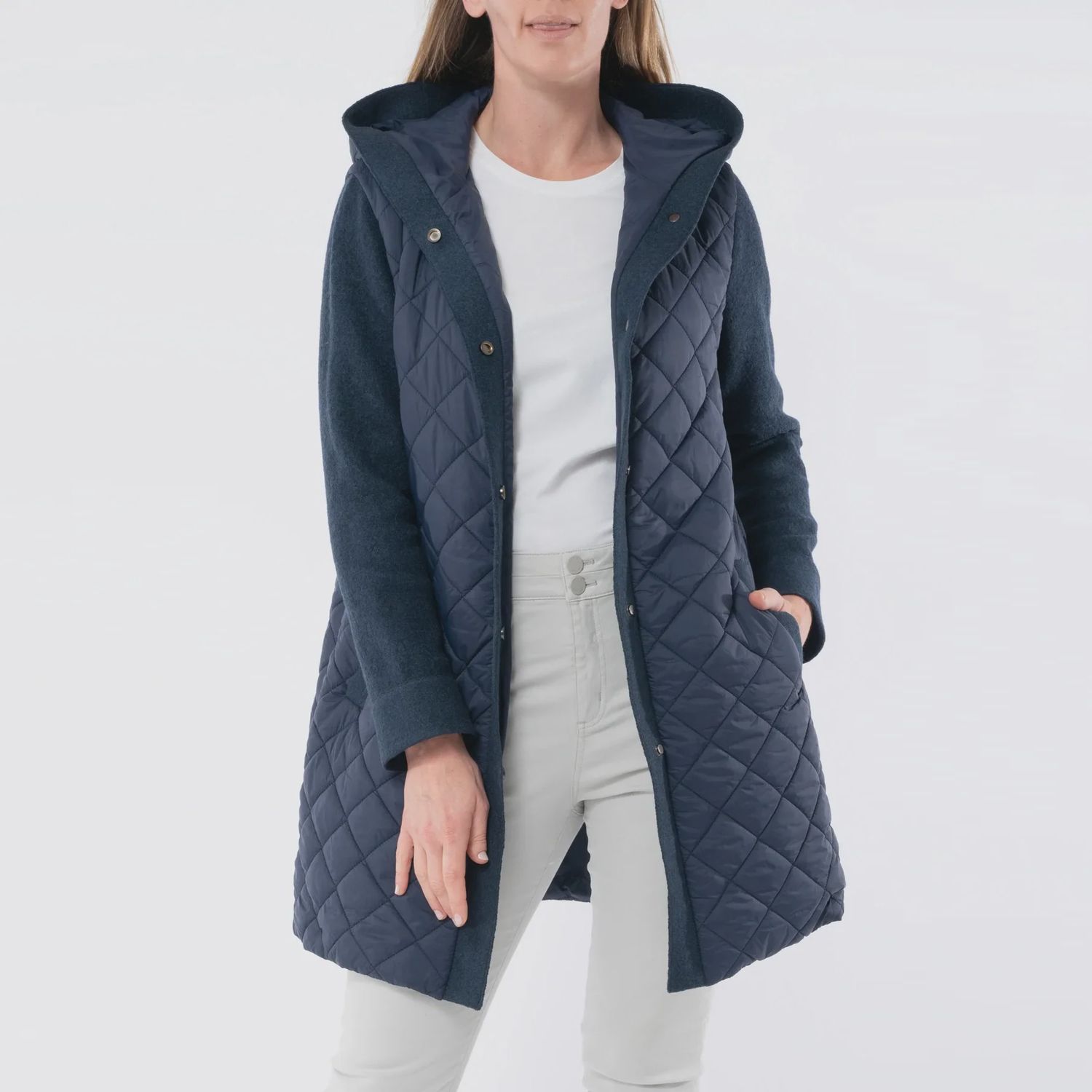 Quilt Contrast Jacket