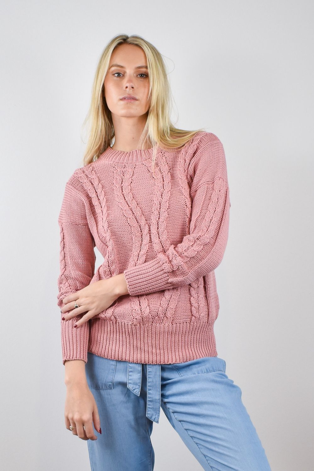 Raya cable knit C2061