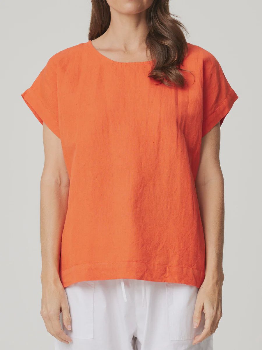 Vicky Linen Top