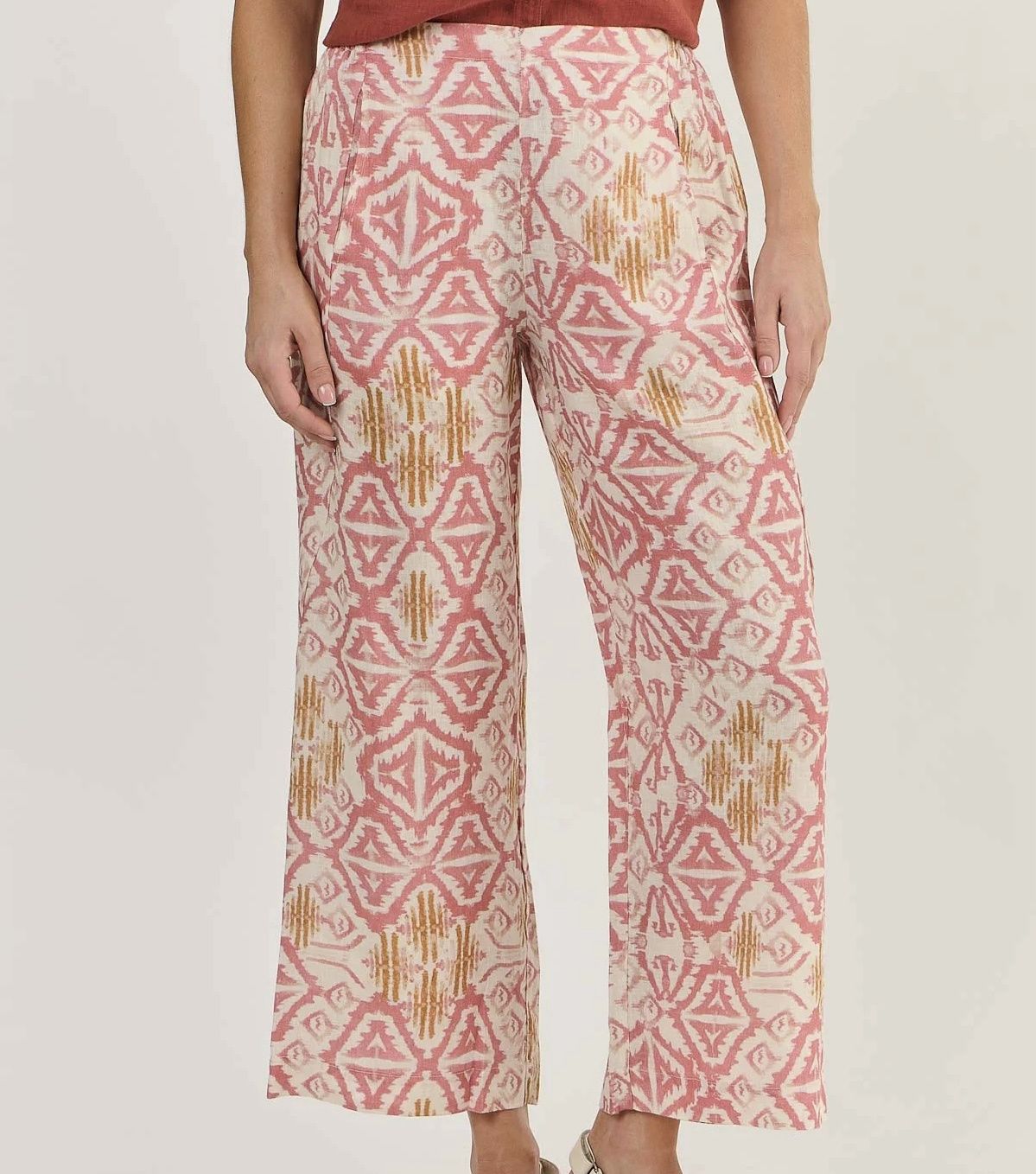 Ikat Linen Pants