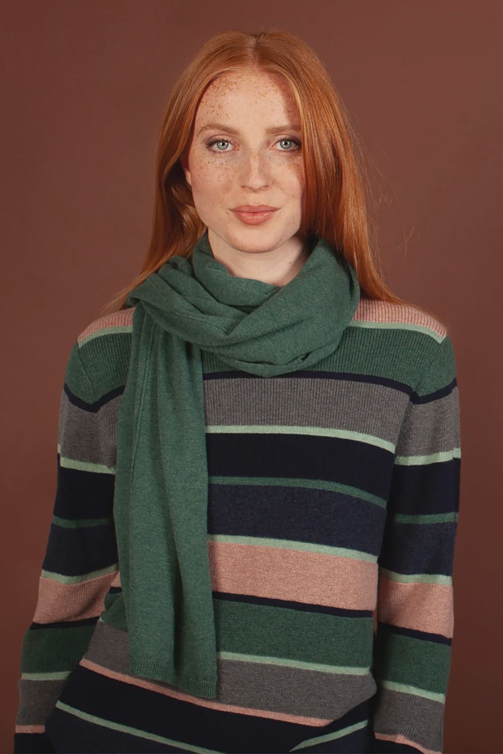 Barbara Merino/Cotton Strip Crew