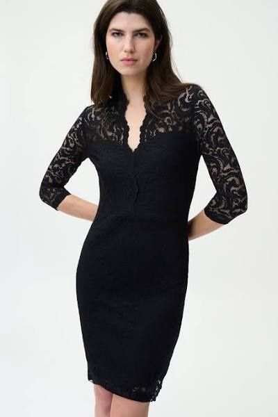 Black lace dress