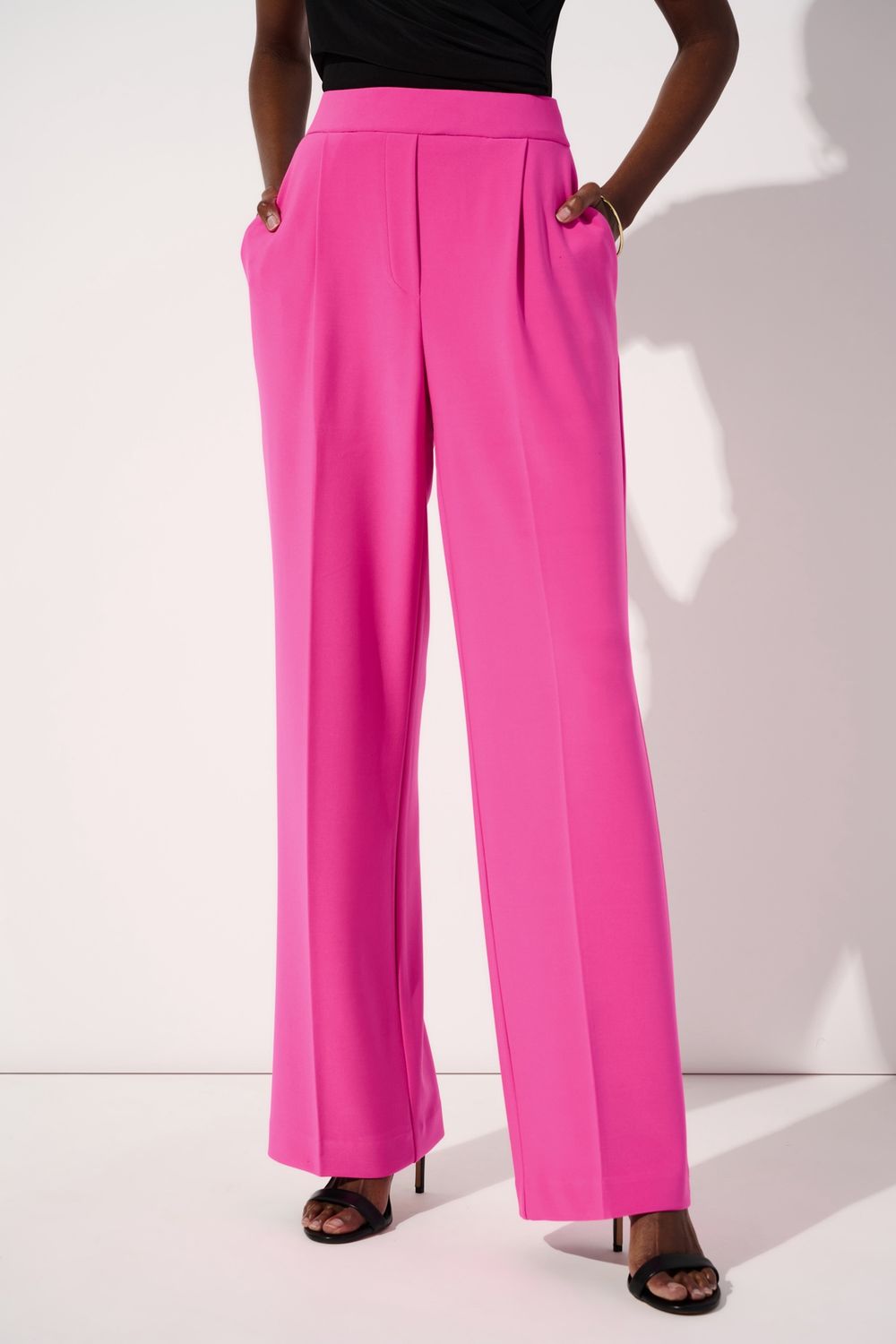 Silky Knit Wide Leg Pants
