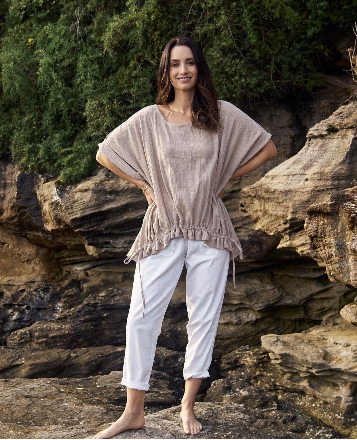 Koa Cotton Crepe Tunic