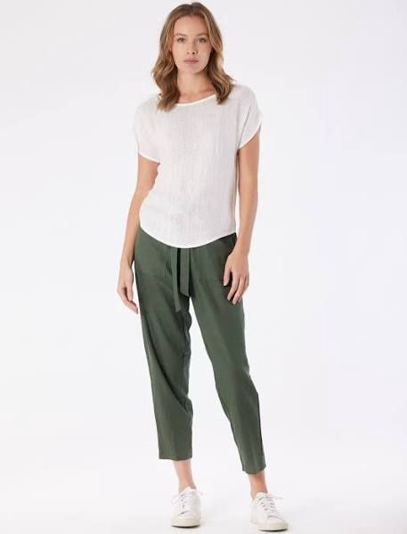 Cleo Hessian Top