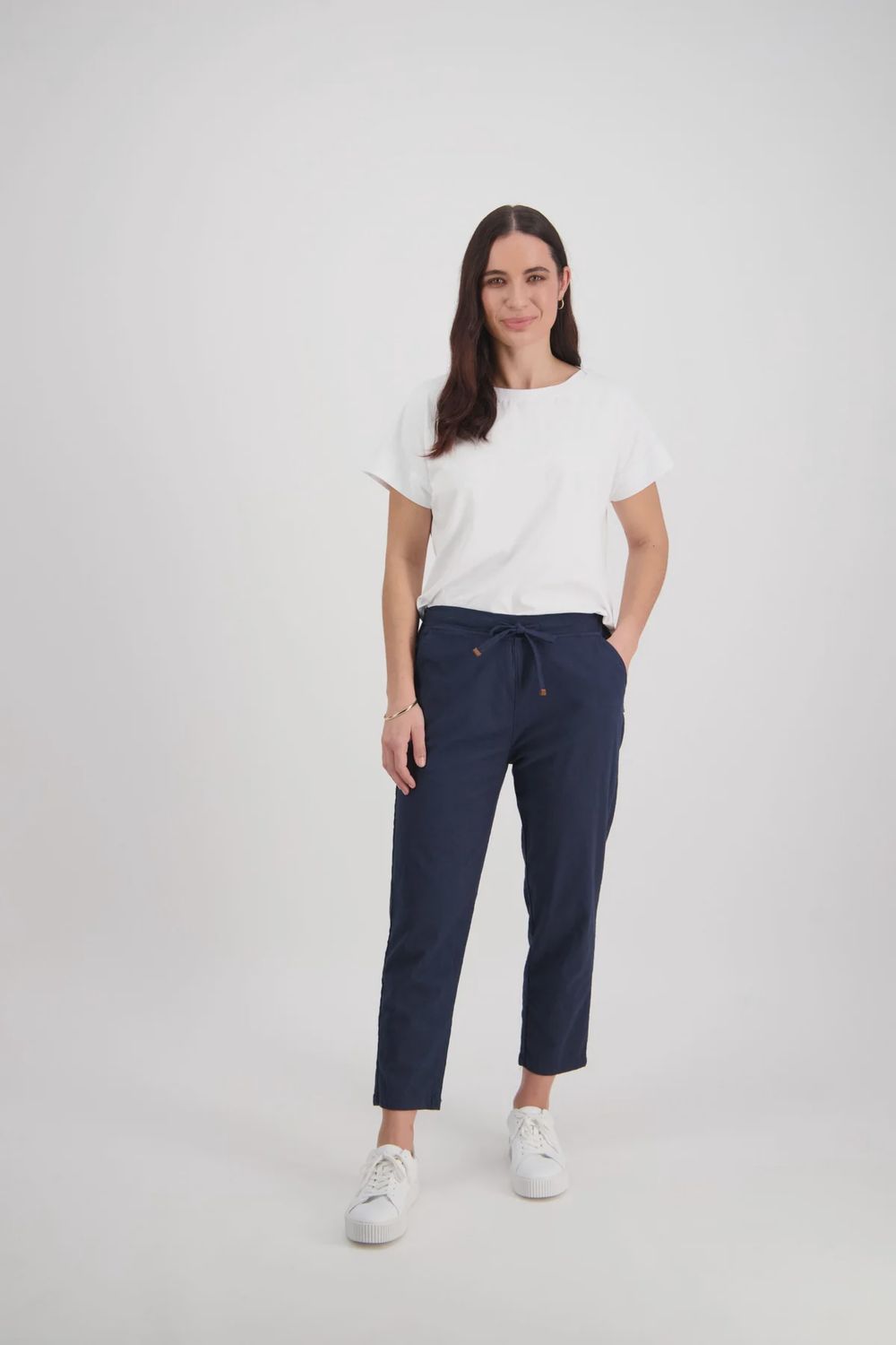 7/8 Elastic waist pant