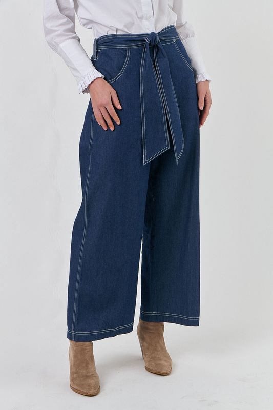Ga576 Long Pant with belt