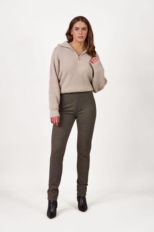 234 Harlow slim Leg Ponti Pull On