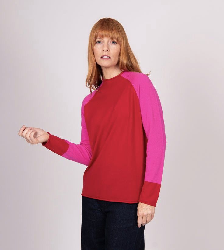 Colour Block Pullover BL5617