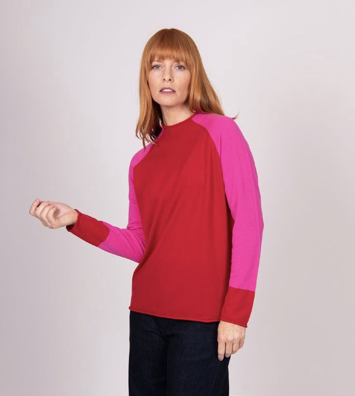 Colour Block Pullover BL5617