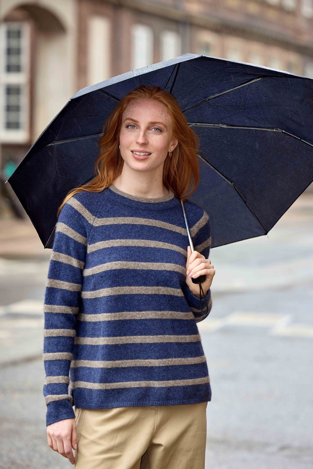Zorel Yak Stripe Knit
